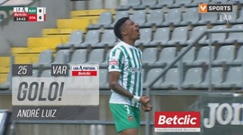 Liga Portugal Betclic: Rio Ave vs Santa Clara, Golo 1-0 André Luiz (VAR) (2024-2025)