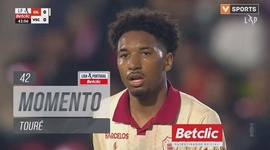 Liga Portugal Betclic: Gil Vicente vs V. Guimarães, Jogada Touré, 42' (2024-2025)
