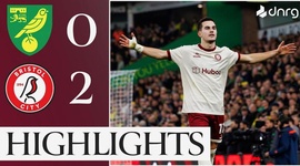 Championship: Norwich 0 - 2 Bristol City (2024-2025)
