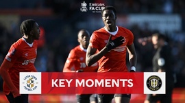 FA Cup: Luton Town 4 - 0 Harrogate Town (2021-2022)