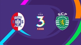 Liga 3 Placard: U. Santarém 3 - 0 Sporting (2024-2025)