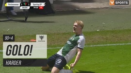 Taça de Portugal Generali Tranquilidade: Portimonense vs Sporting, Golo 1-2 Harder (2024-2025)