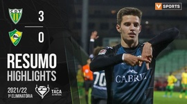 Taça de Portugal Placard: Tondela 3 - 0 Mafra (2021-2022)