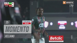 Liga Portugal Betclic: CF Estrela Amadora vs Sp. Braga, Jogada Keliano, 35' (2024-2025)