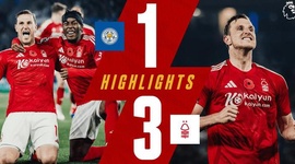 Premier League: Leicester 1 - 3 Nottingham Forest (2024-2025)