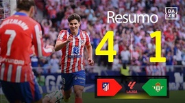 La Liga: Atlético Madrid 4 - 1 Bétis (2024-2025)