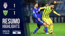 Liga Portugal 2 Meu Super: Feirense 1 - 1 Tondela (2024-2025)
