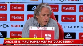 Liga NOS: Declarações de Jorge Jesus após o Benfica 1 - 1 FC Porto (2020-2021)