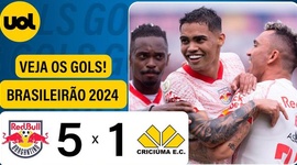 Brasileirão: RB Bragantino 5 - 1 Criciúma (2024)