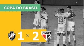 Copa do Brasil: Vasco 1 - 2 São Paulo (2021)