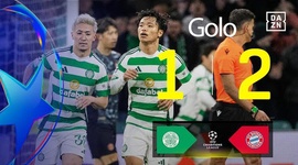Liga Campeões: Celtic vs Bayern München, Golo 1-2 Maeda (2024-2025)