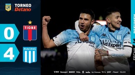 Liga Profesional: Tigre 0 - 4 Racing Club (2024)