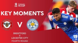 FA Cup: Brentford 1 - 3 Leicester (2020-2021)