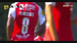 Liga Portugal Bwin: Sp. Braga (1-1) Sporting, Golo Banza, 14m (2022-2023)