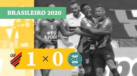 Brasileirão: Athletico-PR 1 - 0 Coritiba (2020)