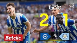 Premier League: Brighton vs Man City, Golo 2-1 Gruda (2025-2026)