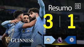 Premier League: Man City 3 - 1 Chelsea (2024-2025)