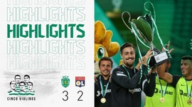 Amigáveis de clubes: Sporting 3 - 2 Lyon (2021-2022)