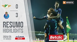 Liga Portugal Betclic: Moreirense 0 - 3 FC Porto (2024-2025)