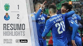 Liga Portugal Bwin: Sporting 1 - 2 FC Porto (2022-2023)
