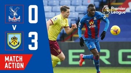 Premier League: Crystal Palace 0 - 3 Burnley (2020-2021)