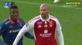 Ligue 1: Stade Brest vs Nice, Golo 2-0 R. Del Castillo (2025-2026)