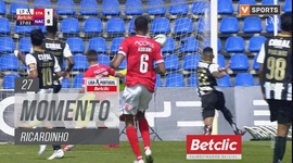 Liga Portugal Betclic: Santa Clara vs Nacional, Jogada Ricardinho, 27' (2024-2025)