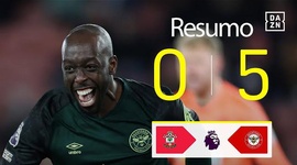 Premier League: Southampton 0 - 5 Brentford (2024-2025)