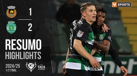 Taça de Portugal Generali Tranquilidade: Rio Ave 1 - 2 Sporting (2024-2025)