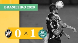 Brasileirão: Vasco 0 - 1 Coritiba (2020)