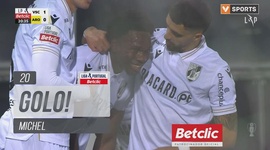 Liga Portugal Betclic: V. Guimarães vs Arouca, Golo 1-0 Michel (2024-2025)