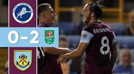 League Cup: Millwall 0 - 2 Burnley (2020-2021)