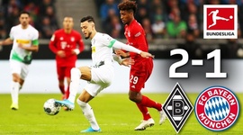 Bundesliga: Mönchengladbach 2 - 1 Bayern München (2019-2020)