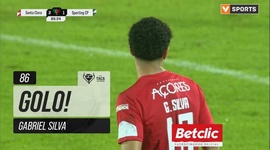 Taça de Portugal Generali Tranquilidade: Santa Clara vs Sporting, Golo 2-1 Gabriel Silva (2025-2026)