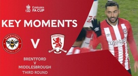 FA Cup: Brentford 2 - 1 Middlesbrough (2020-2021)