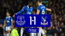Premier League: Everton 1 - 1 Crystal Palace (2023-2024)