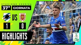 Serie B: Sampdoria 1 - 0 Reggiana (2023-2024)