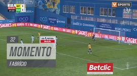 Liga Portugal Betclic: Estoril vs Moreirense, Jogada Fabrício, 32' (2024-2025)