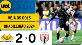 Brasileirão: Criciúma 2 - 0 Atlético-GO (2024)