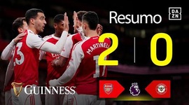 Premier League: Arsenal 2 - 0 Brentford (2025-2026)