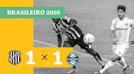 Brasileirão: Ceará 1 - 1 Grêmio (2020)