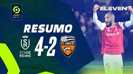 Ligue 1: Stade Reims 4 - 2 Lorient (2022-2023)