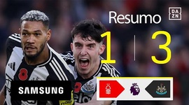 Premier League: Nottingham Forest 1 - 3 Newcastle (2024-2025)