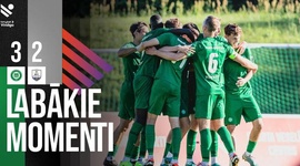 Virsliga: FS Metta LU 3 - 2 BFC Daugavpils (2024)