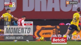 Liga Portugal Betclic: Sp. Braga vs Estoril, Jogada Ricardo Horta, 61' (2024-2025)