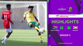 Campeonato Africano Feminino: África do Sul 3 - 1 Burundi (2022)