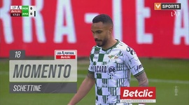 Liga Portugal Betclic: Moreirense vs CF Estrela Amadora, Jogada Schettine, 18' (2024-2025)