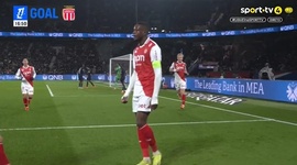 Ligue 1: PSG vs Monaco, Golo 1-1 D. Zakaria (2024-2025)