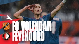 Eredivisie League: FC Volendam 0 - 2 Feyenoord (2022-2023)