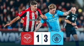 Premier League: Brentford 1 - 3 Man City (2023-2024)